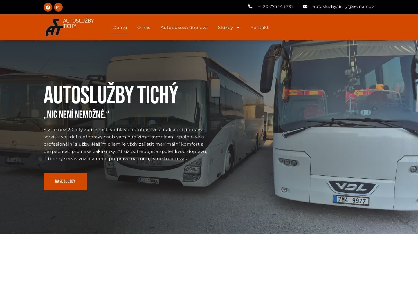 Autoslužby Tichý